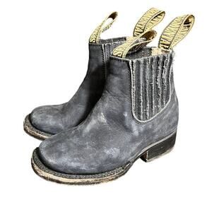 Rancho Semental Leather‎ Western Style Toddler Boots size 16 Mexico US 9